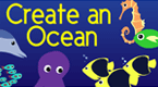 create an animal ocean