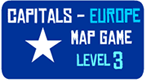 Level 3 Capitals of Europe Game