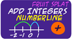 Integers Addition - Fruit Splat