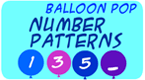 Number Patterns - Balloon Pop