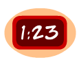 digital time clock math game